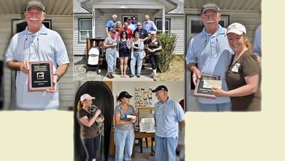 Ronald Reagan of Arizona made a special trip to Yakima to present YVPR with a check in memory of his late friend Teresa Kloster. Ron and Teresa's family gathered at the YVPR rescue office today to dedicate these memorial funds to be used to renovate our small front office into the Teresa Kloster Adoption Center at Yakima Valley Pet Rescue. Soon, we will have a safe, clean, quiet place for our meets and adoptions. YVPR is sorry for the loss of a great friend and family member Teresa, so appreciative that she thought to consider pet rescue as her memorial. Thanks very much to Ronald and the Kloster Family